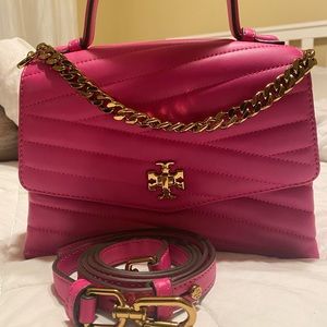 Tory Burch bright pink bag